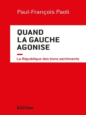 cover image of Quand la gauche agonise